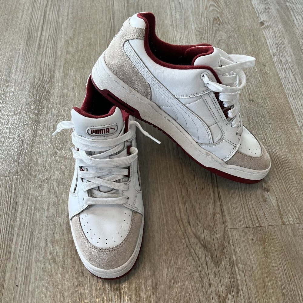 Mens Puma Slipstream Lo Retro Shoes White 384692-06 - 9